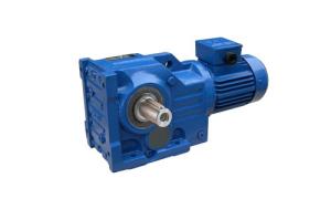 Wholesale Blue Silver Black helical bevel reducer 0-3000rpm Output Speed ≤60dB Noise Level from china suppliers