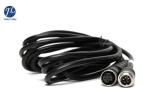 Rear View Camera Cable Of 4 Pin Female Connector Aviation Plug Extension Cord