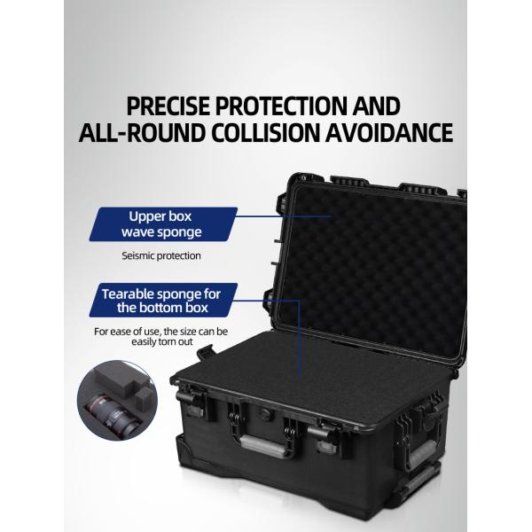 Customized Logo Design IP67 Waterproof Hard Case for Outdoor OEM ODM Protective Case Gun Drone Camera Tools