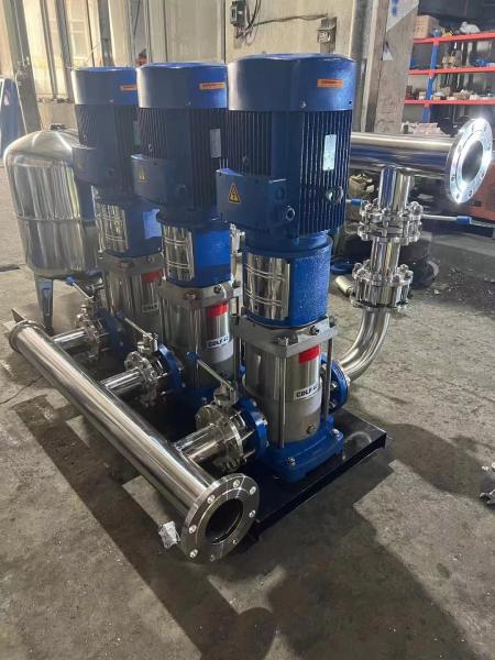 Frequency booster water pump Water Supply equipment 1standby 1start .SS304