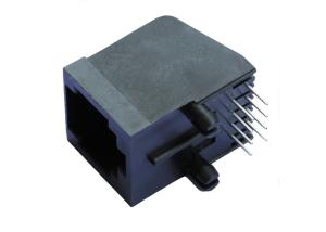 Wholesale Female W / EMI-Finger 6P6C LPJE617NNL 5520425-3 Shielded RJ45 Plugs from china suppliers