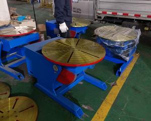 China HB Series Elevating Welding Positioner 300Kg 600Kg Tilting Rotation For Work Piece on sale