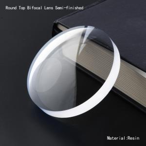 Wholesale Round Top Bifocal Lens Semi-finished UC/HC/HMC Lens White Lenses from china suppliers