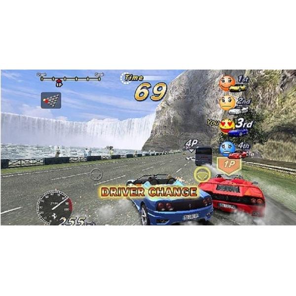 Speed Driver Coin Operated Arcade Machines , Outrun 4 Sp Amusement Arcade Machines