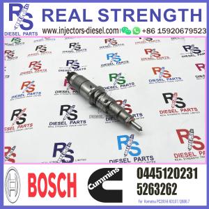 Wholesale Excavator BOSCH Diesel Injector 0445120231 0 445 120 231 5263262 0445 120 231 from china suppliers