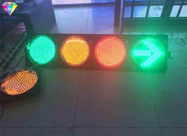 Red Green Traffic LED Display Flashing Traffic Light Yellow / Red / Green With