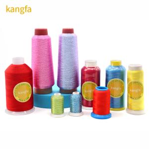China MERCERIZED 5000m 150D/2 100% Polyester Thread for Embroidery Machine Dyed Color 160g on sale