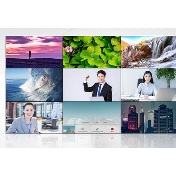 55 Inch Ultra Narrow Edge LCD Video Wall Terminal Applicable