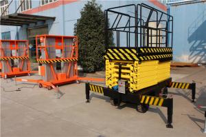 Wholesale Hydraulic Mobile Scissor Lift heavy duty scissor lift Double Safety Lowering Device from china suppliers