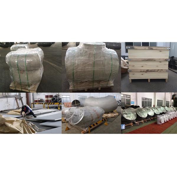 packing of 40 Degree Stainless Steel Pipe Fittings Elbow Astm A234 Wpb Ansi B16.9 Elbow