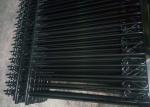 Home Garden Automatic Driveway Gates Pedestrian Swing Gate with Steel Fence