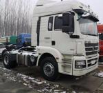 350hp 3 Seats Shacman Used Tractor Truck 4X2 Diesel Fuel 2017 Year