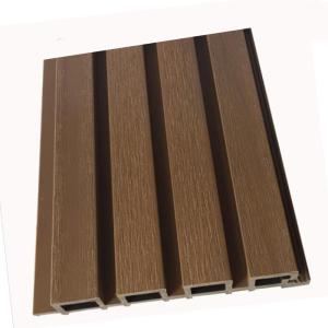 Wholesale 26mmx220mm WPC Exterior Wall Cladding Wooden Plastic Composite Wallpanel Soundproof from china suppliers