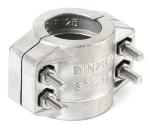 EN14420 DIN 2817 Standard 22mm Hose Clamp Stainless Steel Bolt Clamps
