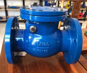 Wholesale H44T PN10/16 metal seal flanged swing check valve with competitive price from china suppliers