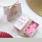 Perfume Candy Cosmetics Gift Packaging Box Lid And Base Gift Box With Ribbon