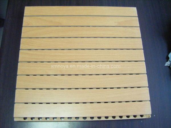 Acoustic Wooden Driling Sound Absorbing Wall Board Panels with E0 Eco-Friendly