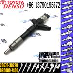 23670-39215 Toyota Hilux Injectors 095000-7400 2KD-FTV 1KD-FTV