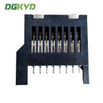 T-FLASH Simple All Plastic Card Holder 1.9H 8P Telephone Card Holder DGKYDTF19H8