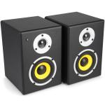 Powered Bookshelf Speakers 200 Watt Stereo Speakers For Music Gaming Turntables
