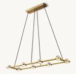 Antique Bronze Dining Room Chandelier Farmhouse Ceiling Light 110V-220V