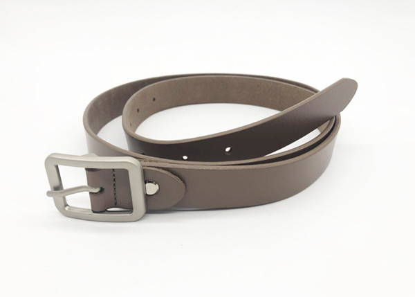 Women 'S Genuine Leather Casual Belt Adjustable Pin Buckle Wide 7/8”