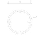 Progressive Die And Stamping Round Brass Circle Ring Parts For Internal Linking