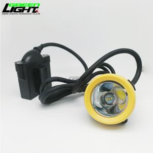 Wholesale 6.6Ah Yellow Bezel Miners Cap Lamps 10000lux Waterproof Anti-explosion Miner's Head Lamp from china suppliers