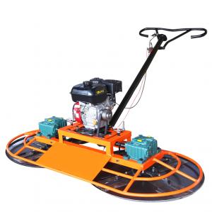 Wholesale 7.5HP Gasoline Concrete Power Trowel Two Grinding Discs Road Floor Construction Tools from china suppliers