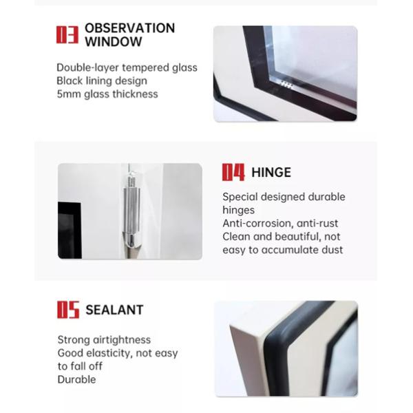 Cold Rolled Sheet Lab Clean Room Pass Box In Electrical Factory