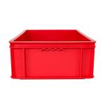 Food Grade Solid Box Moving Plastic Turnover Crate for Logistic and Supermarket