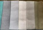 Microfiber Faux Suede Sofa Fabric 100% Polyester For Micro Shoe Making