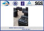 SGS Hot Rolled Steel 4 / 6 Hole Railway Fish Plate For Connecting Rails