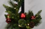 5FT Pre Lit Christmas Lamp Post Tree With 50 LED Bulbs