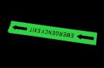 OEM 0.62m Photoluminescent Self Adhesive Vinyl Glow In The Dark Vinyl Stickers
