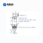 Highly sensitive NYYCUK-B tuning fork level switch for accurate measurement