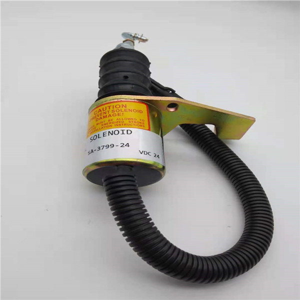 SA-3799-24 Stop Solenoid Valve Fit For Hitachi / Komatsu / Katel Excavator Engine
