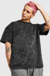 Acid Wash Man Pre Blank T Shirts Bio Heavy Cotton 220Gsm Vintage