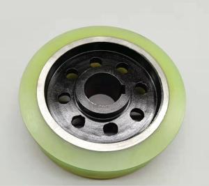 Wholesale Escalator Handrail Drive Friction Wheel 135 X 36 PU / Rubber Tire from china suppliers