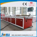 Jwell PE PP WPC profile extrusion line for wood tray, indoors and outdoors floor