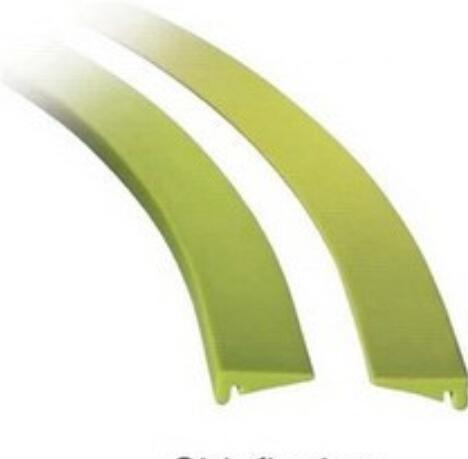 Radius neck guides for PET bottle containers can neck profiles UHMW-PE low