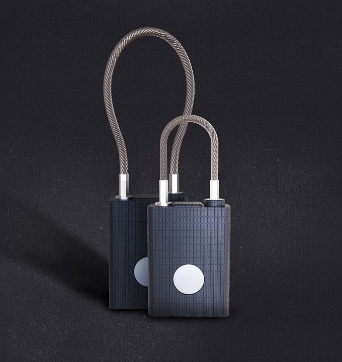 Intelligent Security Cargo Smart Alarm Padlock Bluetooth SMDT