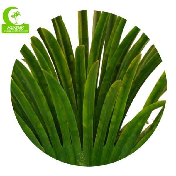 High Imitation 165cm Big Fan Artificial Tropical Tree Luxury