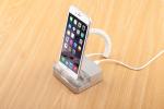 COMER smart phone alarm anti-theft cable lock holders for mobile retail stores