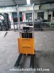400KG 1700MM Semi Electric Pallet Stacker High Ability Material Light Weight