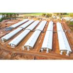 Aluminum Alloy Window Prefabricated Warehouse Farm for Steel Beams Pig House