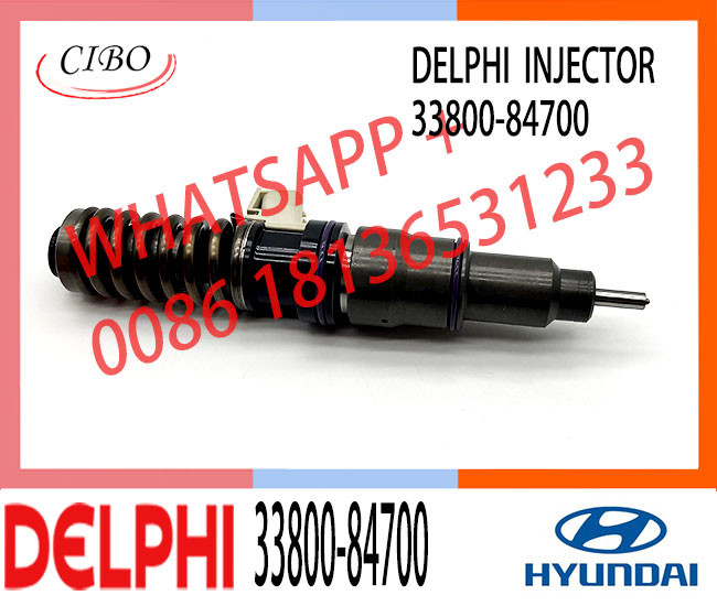 common rail injector 33800-84700 61928748 Auto parts fuel injector for Hyundai diesel injector nozzle 33800-84700