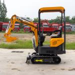Four Legged Shed 1T Mini Excavator Long Life Construction Mini Digger