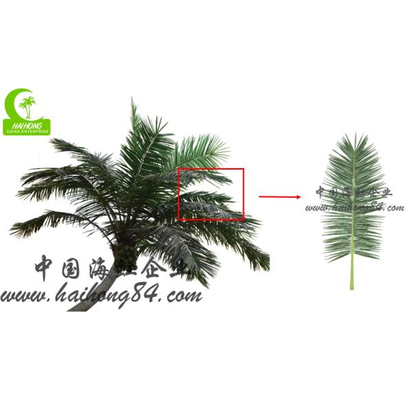 All season 400cm Height Artificial Tropical Tree , Large Artificial Outdoor Trees Durable