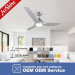 230V DC Plastic Ceiling Fan 64 Inch Kitchen Ceiling Exhaust Fans